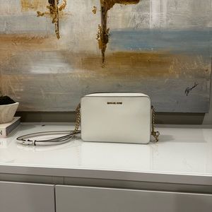 Michael Kors White Crossbody